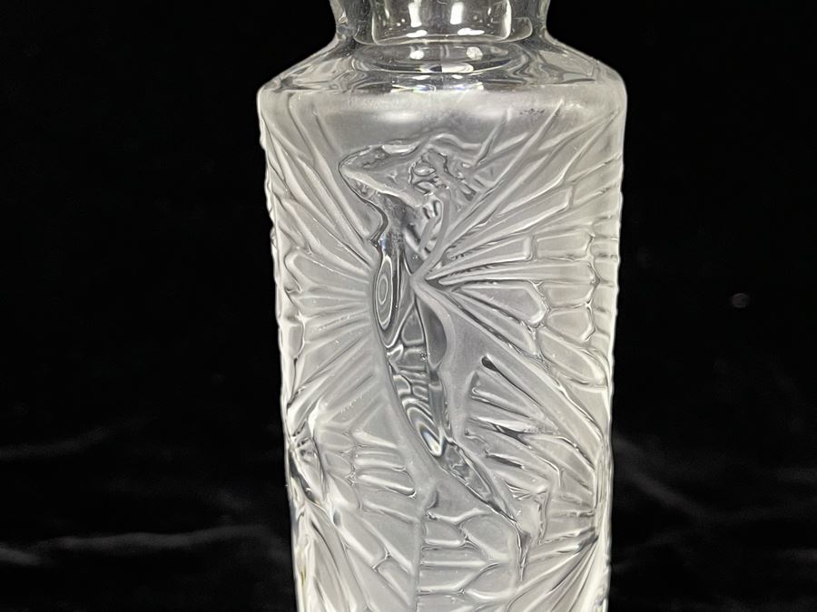 Signed Lalique France Crystal Fairy Bottle 4H [Photo 10]