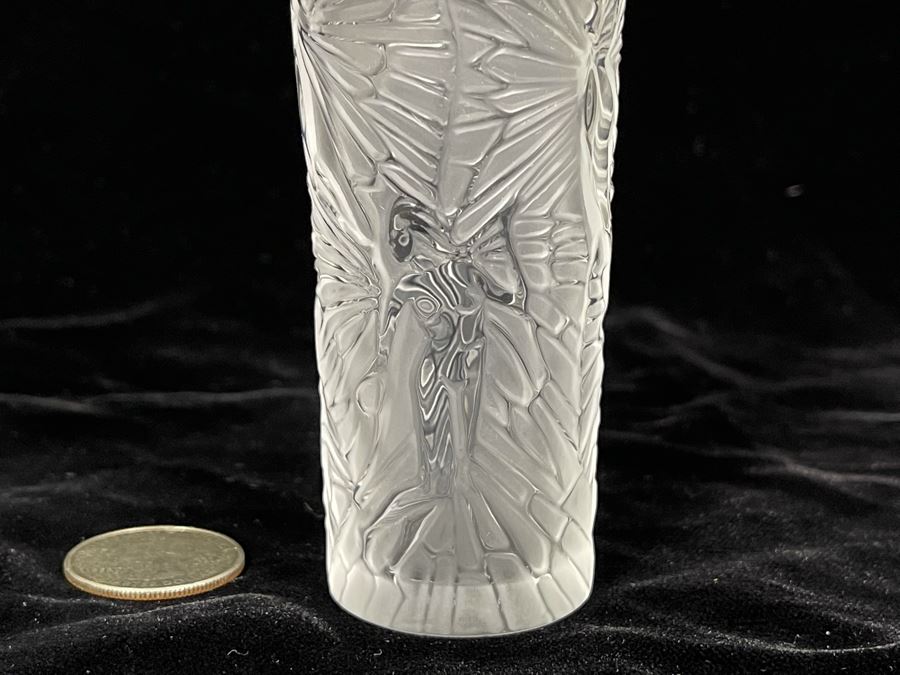 Signed Lalique France Crystal Fairy Bottle 4H [Photo 8]