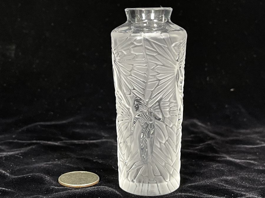 Signed Lalique France Crystal Fairy Bottle 4H [Photo 7]