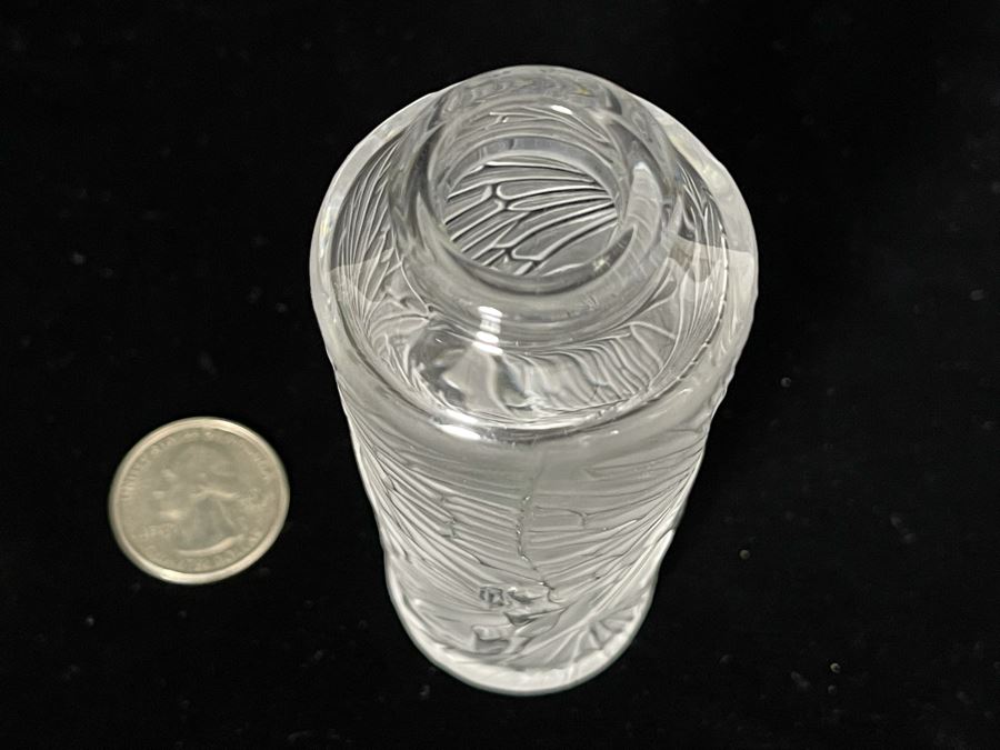 Signed Lalique France Crystal Fairy Bottle 4H [Photo 12]