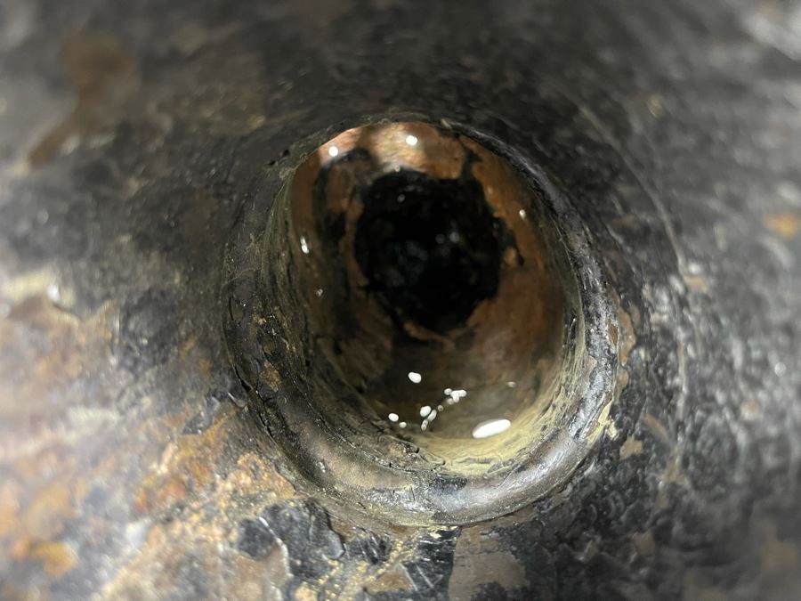 Very Old Persian Qajar Islamic Chased Hammered Metal Figure Figurine 5.5W X 13H [Photo 40]