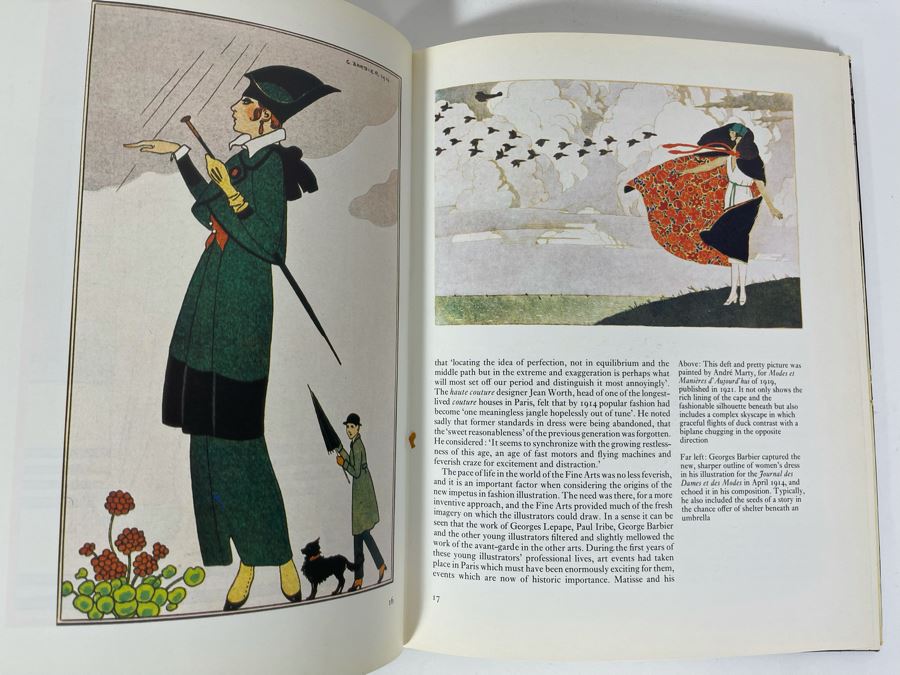 First American Edition Book The Golden Age Of Style Art Deco Fashion Illustration By Julian Robinson [Photo 8]
