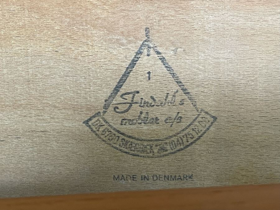 Danish Mid-Century Modern Solid Teak Dining Set With Four Chairs And 4' Round Dining Table With 20' Leaf Extension By Findahls Made In Denmark [Photo 27]