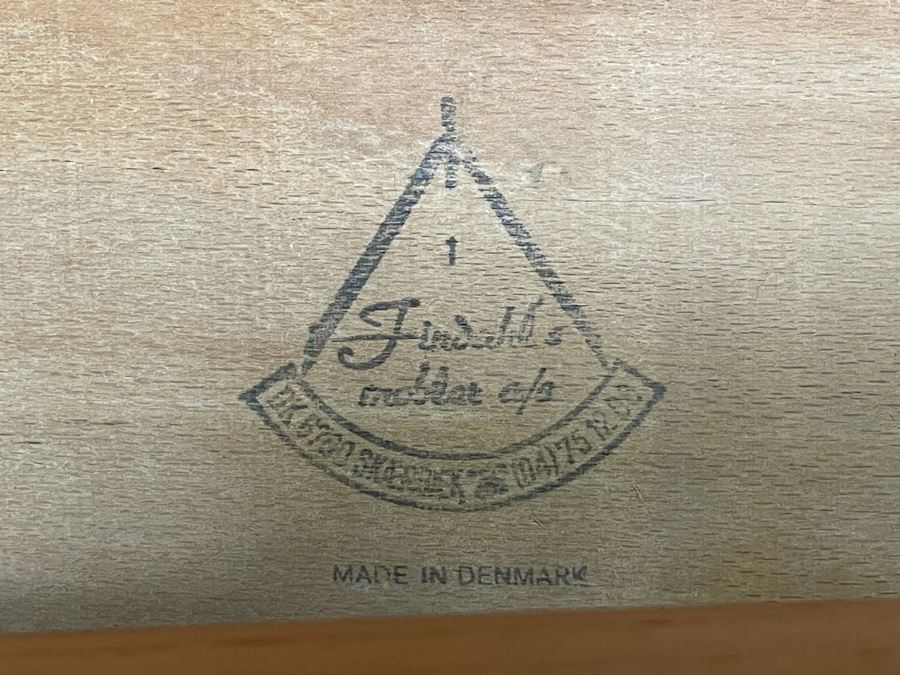 Danish Mid-Century Modern Solid Teak Dining Set With Four Chairs And 4' Round Dining Table With 20' Leaf Extension By Findahls Made In Denmark [Photo 26]