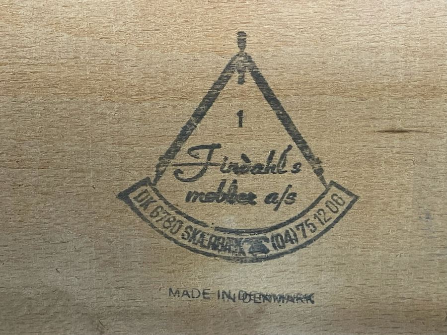 Danish Mid-Century Modern Solid Teak Dining Set With Four Chairs And 4' Round Dining Table With 20' Leaf Extension By Findahls Made In Denmark [Photo 4]