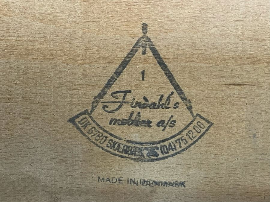 Danish Mid-Century Modern Solid Teak Dining Set With Four Chairs And 4' Round Dining Table With 20' Leaf Extension By Findahls Made In Denmark [Photo 28]