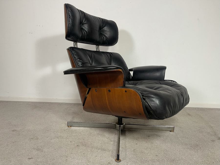 Rare Mid-Century Modern George Mulhauser For Plycraft Recliner Armchair Lounge Chair Eames-Style 36W X 33D X 38H [Photo 3]