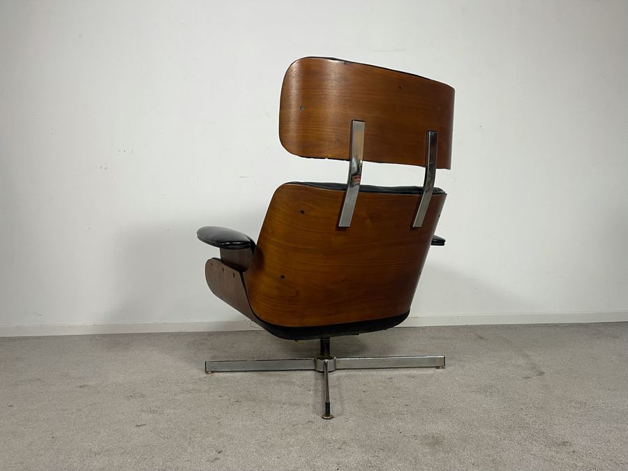 Rare Mid-Century Modern George Mulhauser For Plycraft Recliner Armchair Lounge Chair Eames-Style 36W X 33D X 38H [Photo 12]