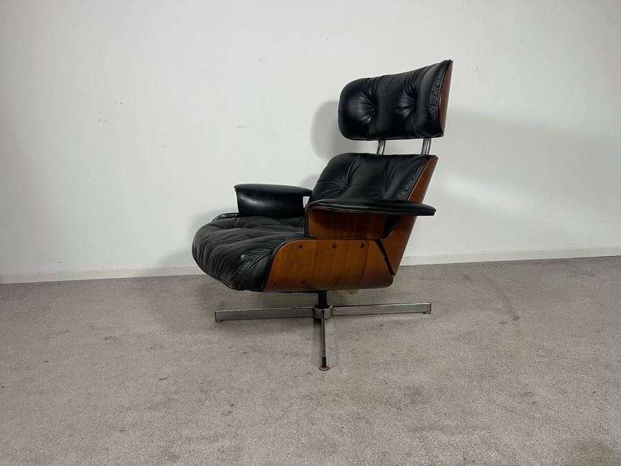 Rare Mid-Century Modern George Mulhauser For Plycraft Recliner Armchair Lounge Chair Eames-Style 36W X 33D X 38H [Photo 23]