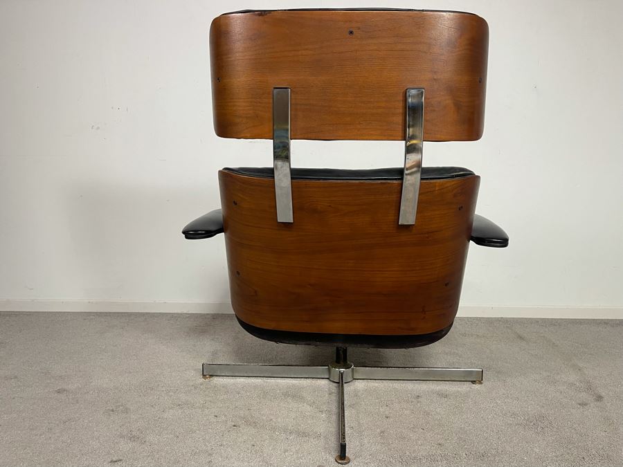 Rare Mid-Century Modern George Mulhauser For Plycraft Recliner Armchair Lounge Chair Eames-Style 36W X 33D X 38H [Photo 8]