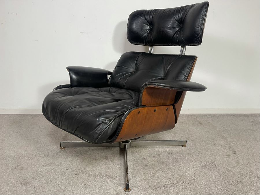 Rare Mid-Century Modern George Mulhauser For Plycraft Recliner Armchair Lounge Chair Eames-Style 36W X 33D X 38H [Photo 17]