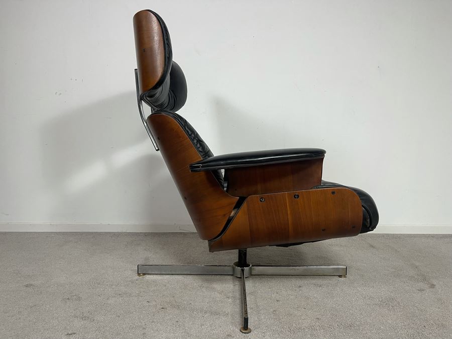 Rare Mid-Century Modern George Mulhauser For Plycraft Recliner Armchair Lounge Chair Eames-Style 36W X 33D X 38H [Photo 7]