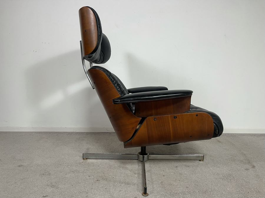 Rare Mid-Century Modern George Mulhauser For Plycraft Recliner Armchair Lounge Chair Eames-Style 36W X 33D X 38H [Photo 6]