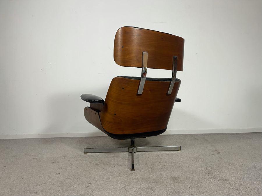 Rare Mid-Century Modern George Mulhauser For Plycraft Recliner Armchair Lounge Chair Eames-Style 36W X 33D X 38H [Photo 13]