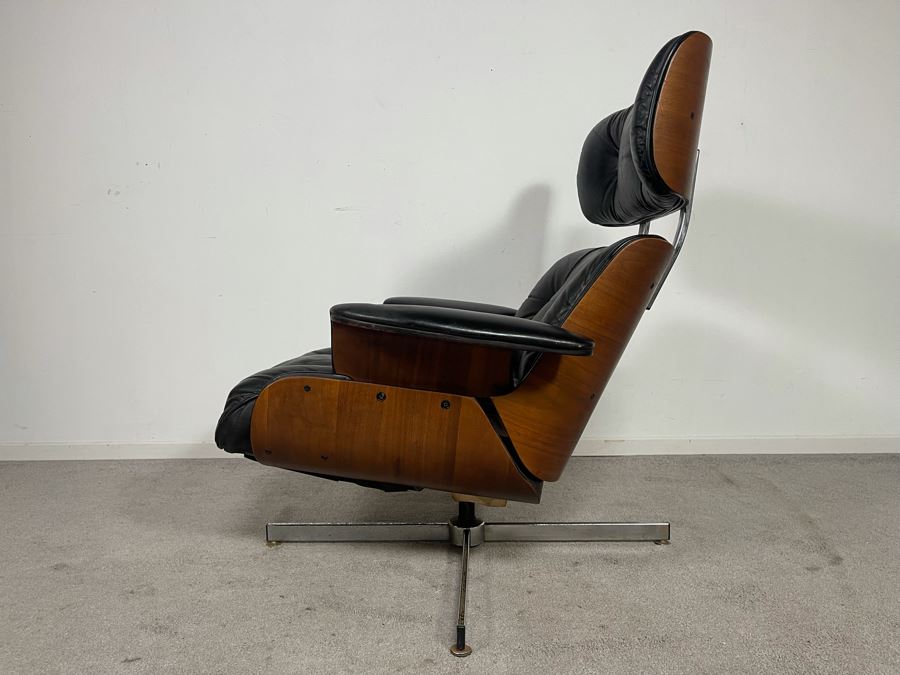 Rare Mid-Century Modern George Mulhauser For Plycraft Recliner Armchair Lounge Chair Eames-Style 36W X 33D X 38H [Photo 14]