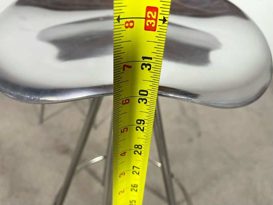 Pair Of Jamaica Stools Designed By Pepe Cortes For Barcelona Design BD 30H Seat [Photo 14]