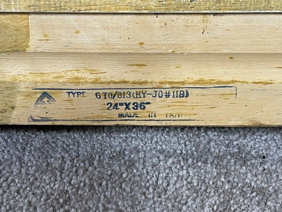 Large Framed Original Oil Painting On Canvas Of Seascape Ocean Waves By June Nelson With Overhead Frame Light 24 X 36 Canvas [Photo 15]