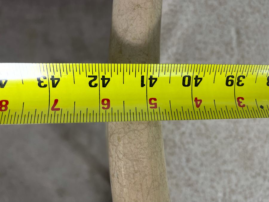 Vintage Cane Seat Bench With Cushion 42W X 19D X 28H [Photo 8]