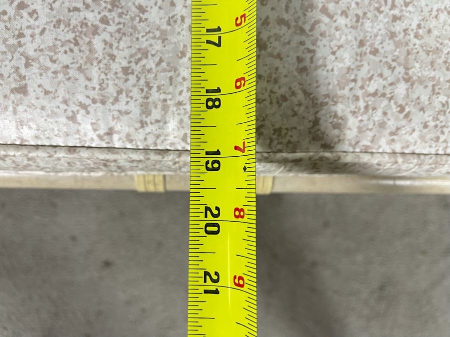 Vintage Cane Seat Bench With Cushion 42W X 19D X 28H [Photo 9]