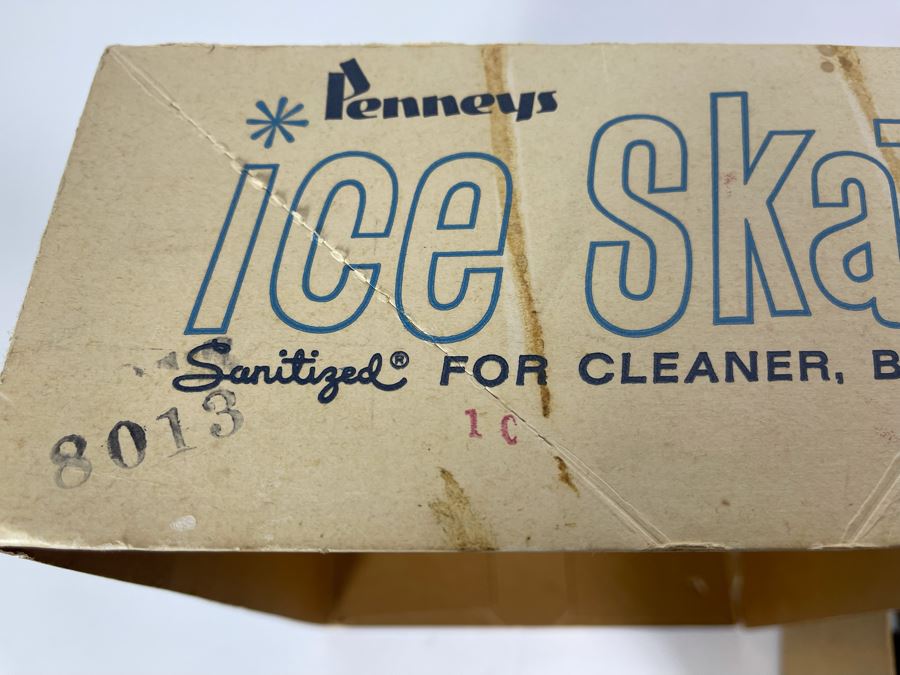 Pair Of New In Box JCPenney Mens Ice Skates Sheffield Steel Made In Canada Size 10 [Photo 8]