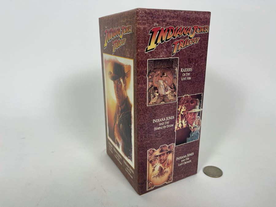 Sealed Collector's Edition Box Set The Indiana Jones Trilogy VHS Tapes [Photo 6]