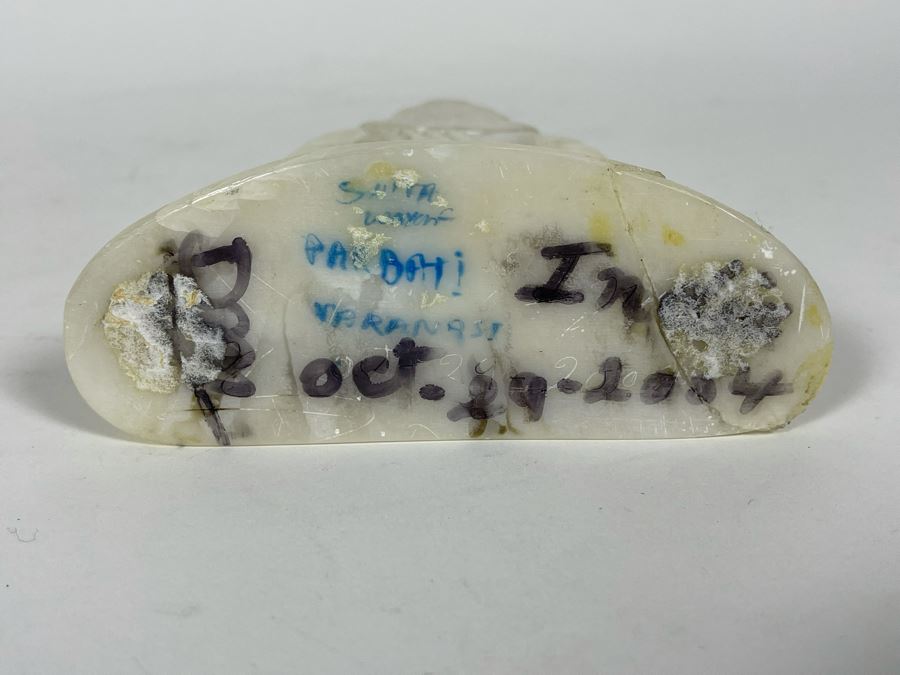 Carved Stone Sculpture From India 6.5H [Photo 8]