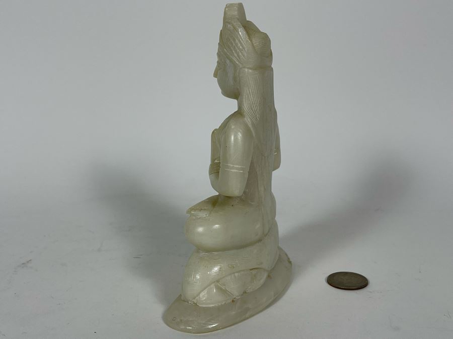 Carved Stone Sculpture From India 6.5H [Photo 6]