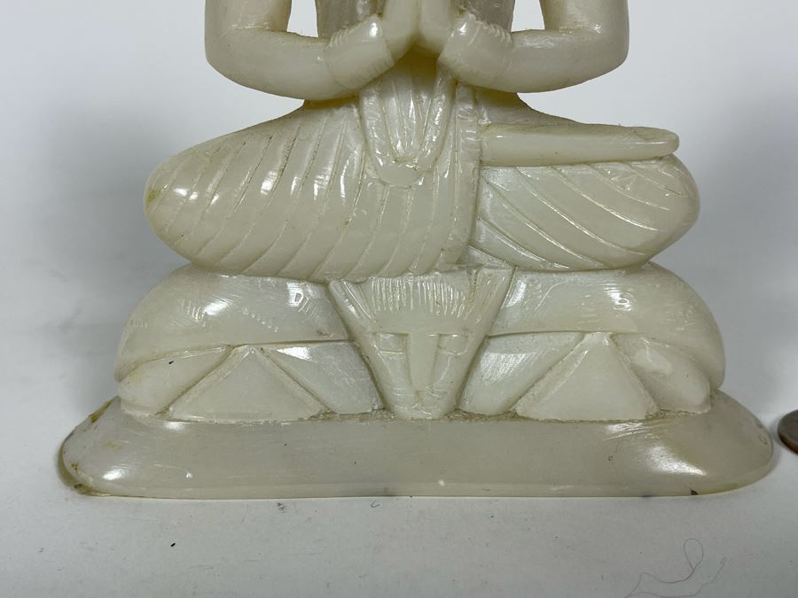Carved Stone Sculpture From India 6.5H [Photo 7]