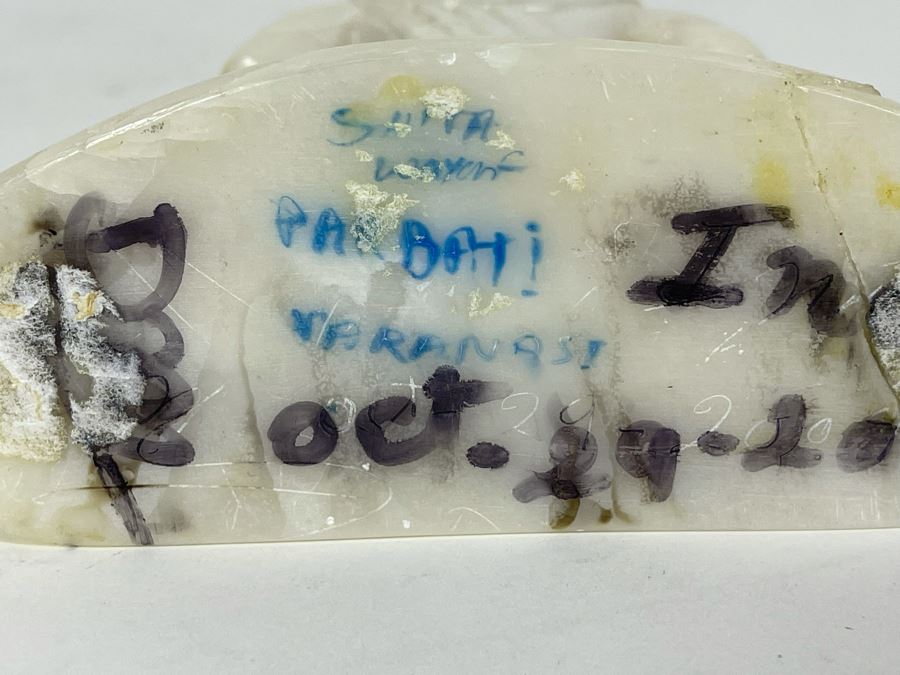 Carved Stone Sculpture From India 6.5H [Photo 9]