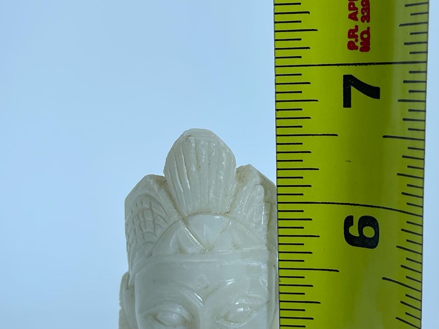 Carved Stone Sculpture From India 6.5H [Photo 11]