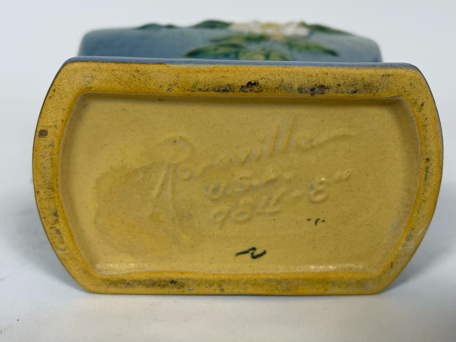 Vintage Roseville Pottery Vase 9H [Photo 7]