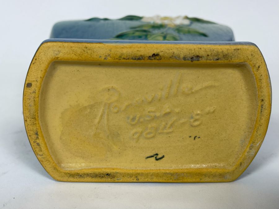 Vintage Roseville Pottery Vase 9H [Photo 8]