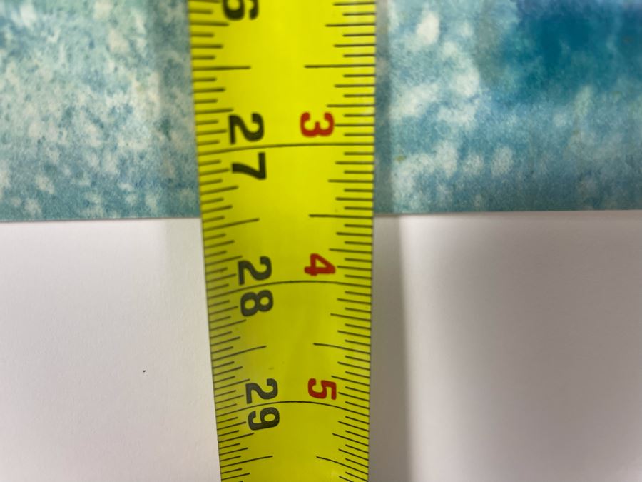 Vintage Hawaiian Original Diptych Watercolor Paintings On Paper Of Surfer Riding North Shore Hawaii Pipeline Wave Each Painting Measures 22 X 27.5 [Photo 9]