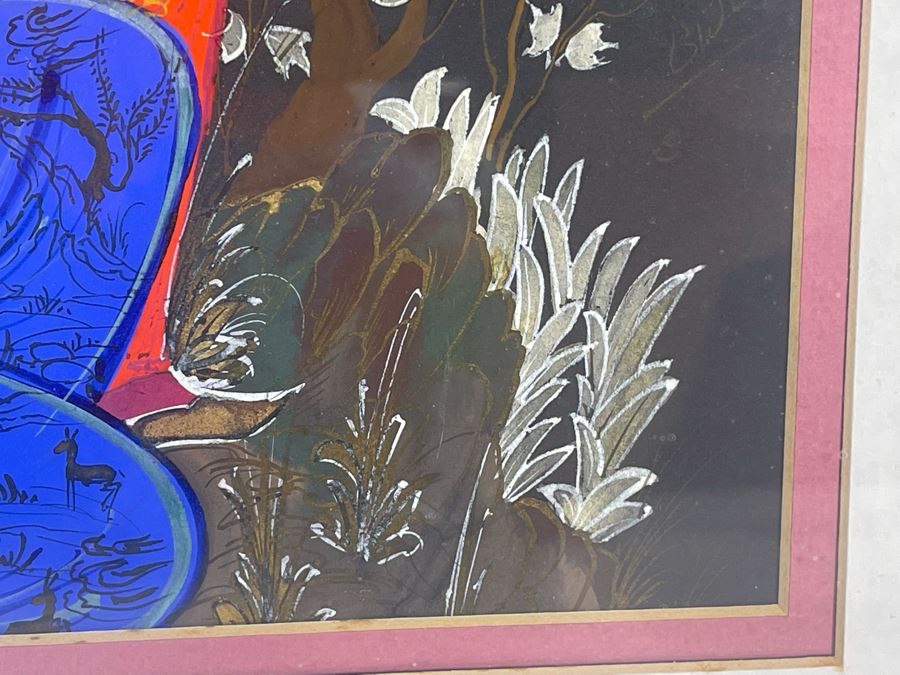 Framed Original Painting From India 11 X 14 [Photo 8]