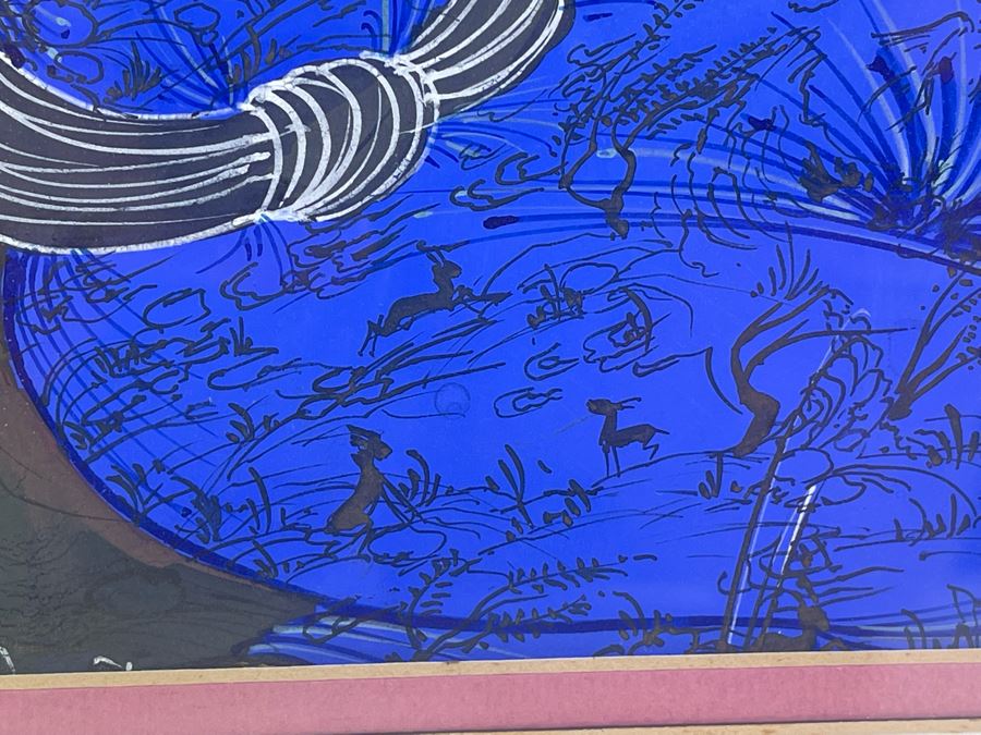 Framed Original Painting From India 11 X 14 [Photo 6]