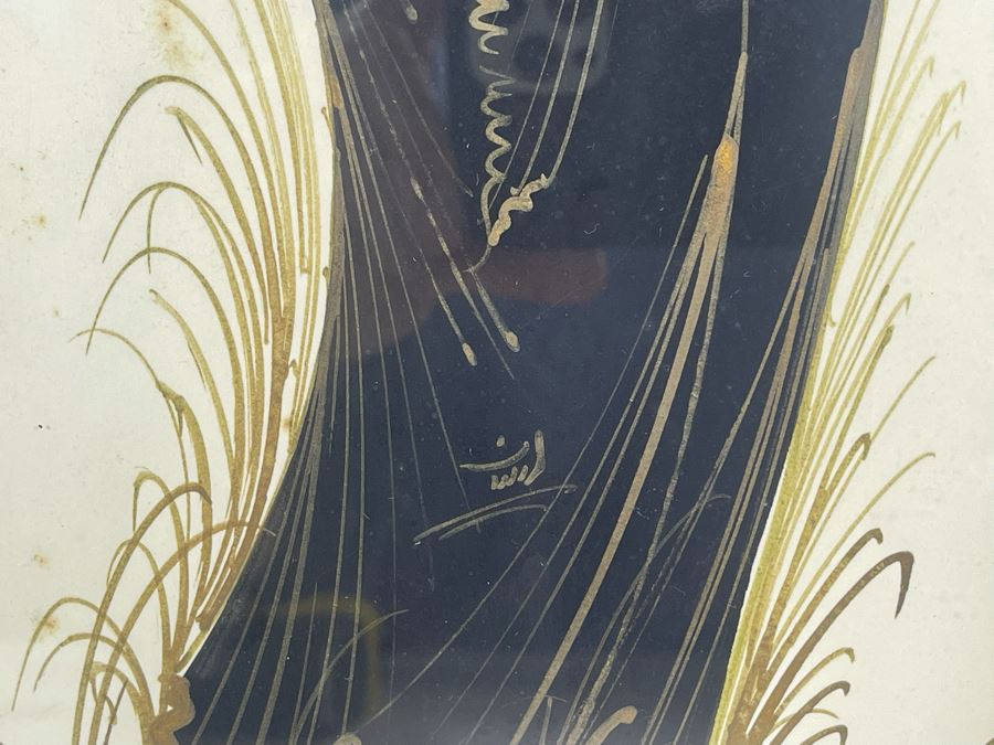 Framed Pair Of Original Drawings 17.5 X 22 [Photo 6]