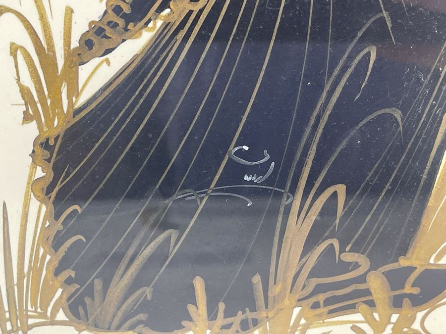 Framed Pair Of Original Drawings 17.5 X 22 [Photo 10]