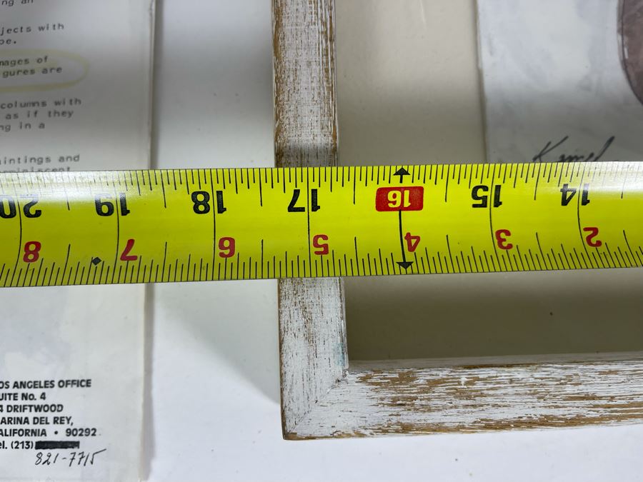 Original Framed Painting By Mo Kamel Titled Squatting Egyptian Woman XII 10 X 17 [Photo 9]