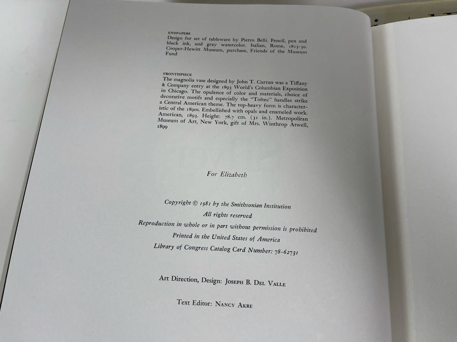 Collection Of Seven Books From The Smithsonian Illustrated Library Of Antiques Prepared By The Cooper-Hewitt Museum [Photo 12]