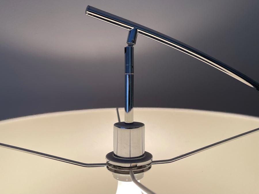 Modernist Chrome Floor Lamp Light 38W X 75H [Photo 8]