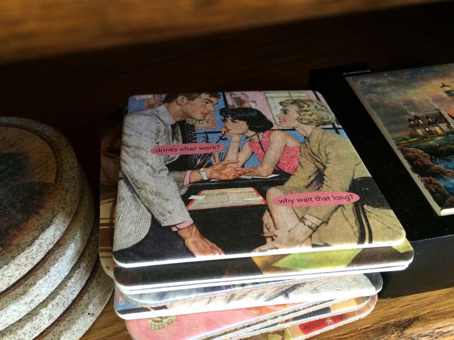 Candle, Candle Holder, & Coaster Lot [Photo 11]