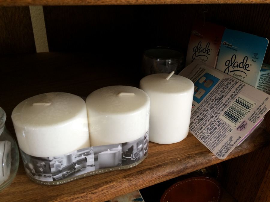 Candle, Candle Holder, & Coaster Lot [Photo 9]