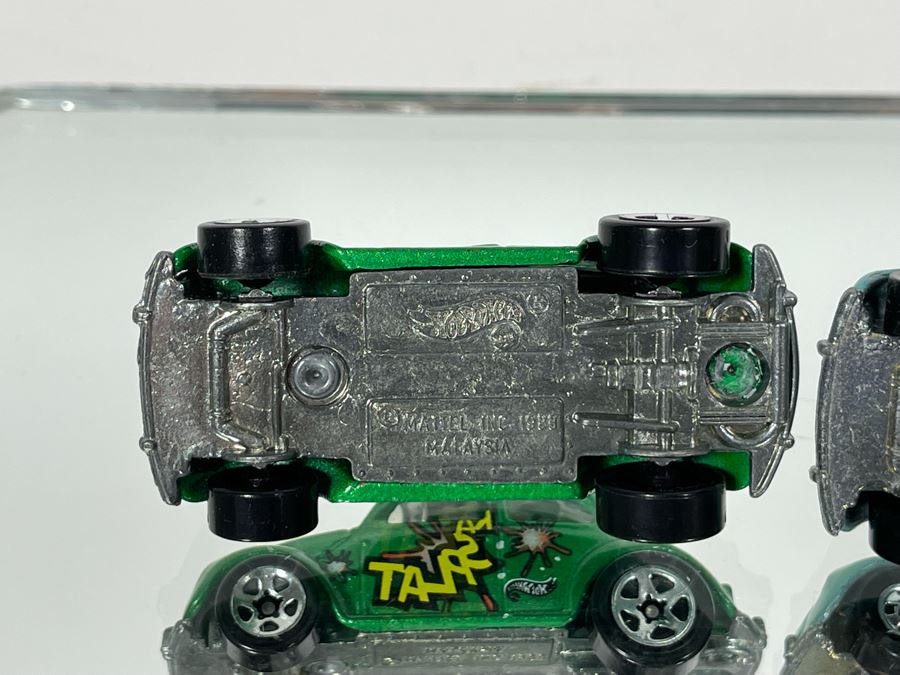 (4) Mattel Hot Wheels VW Beetle Bug Cars 1988 [Photo 8]