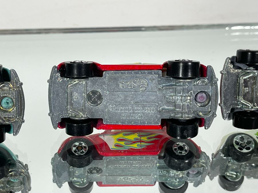 (4) Mattel Hot Wheels VW Beetle Bug Cars 1988 [Photo 10]