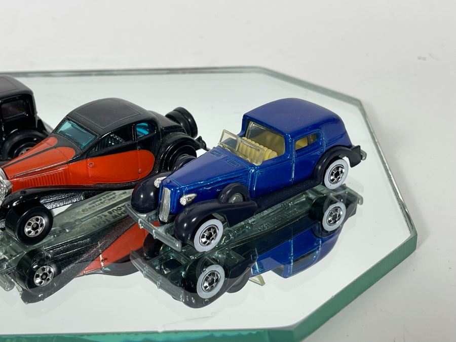 (7) Vintage Mattel Hot Wheels Classic Cars: '31 Doozie 1976, Rolls Royce, Auburn 852, '37 Bugatti 1980 [Photo 9]