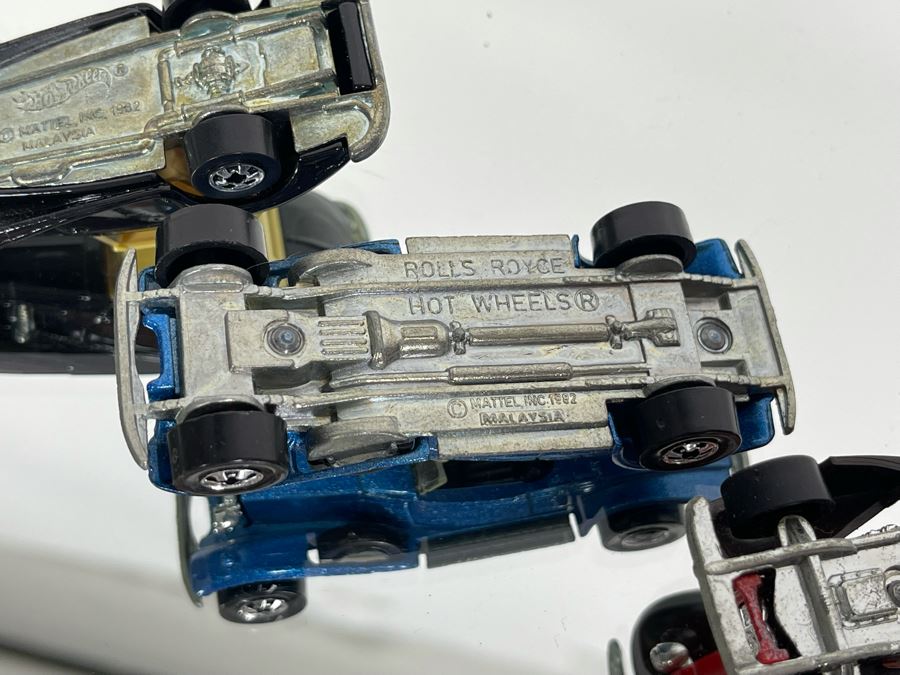 (7) Vintage Mattel Hot Wheels Classic Cars: '31 Doozie 1976, Rolls Royce, Auburn 852, '37 Bugatti 1980 [Photo 12]