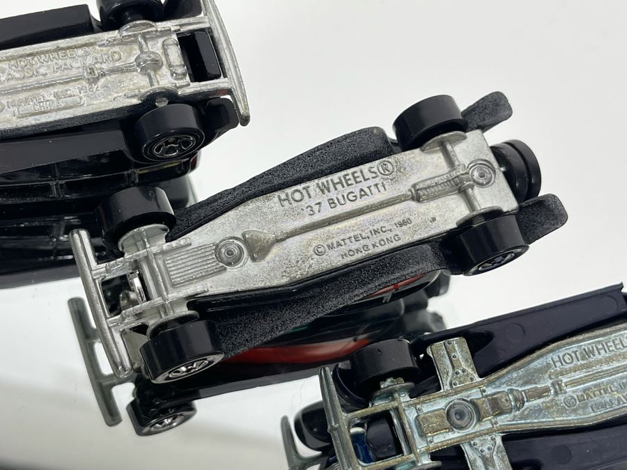 (7) Vintage Mattel Hot Wheels Classic Cars: '31 Doozie 1976, Rolls Royce, Auburn 852, '37 Bugatti 1980 [Photo 15]