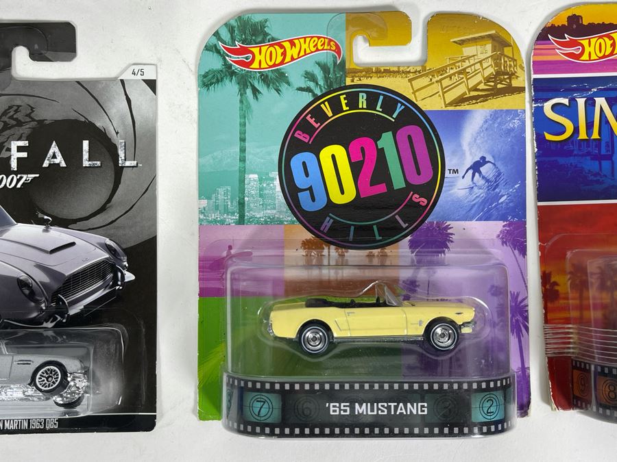 (8) Mattel Hot Wheels Cars Movie Related On Cards [Photo 4]