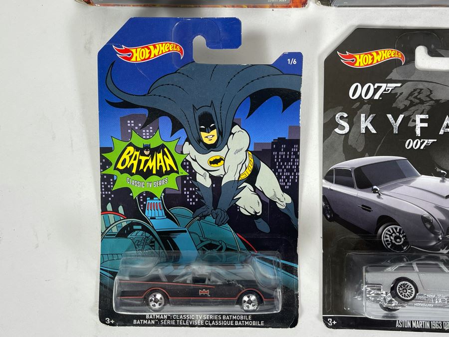 (8) Mattel Hot Wheels Cars Movie Related On Cards [Photo 2]