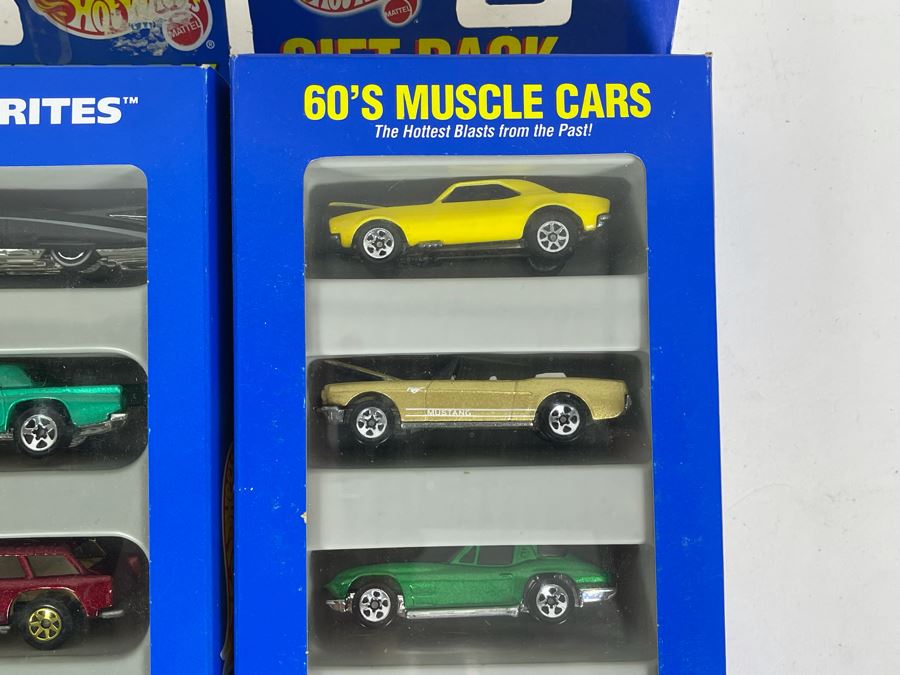 (3) Mattel Hot Wheels Cars Gift Packs 1995 (Opened) [Photo 7]